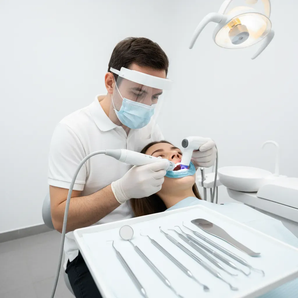 Dentiste à l'œuvre Bô Sourire Rabat