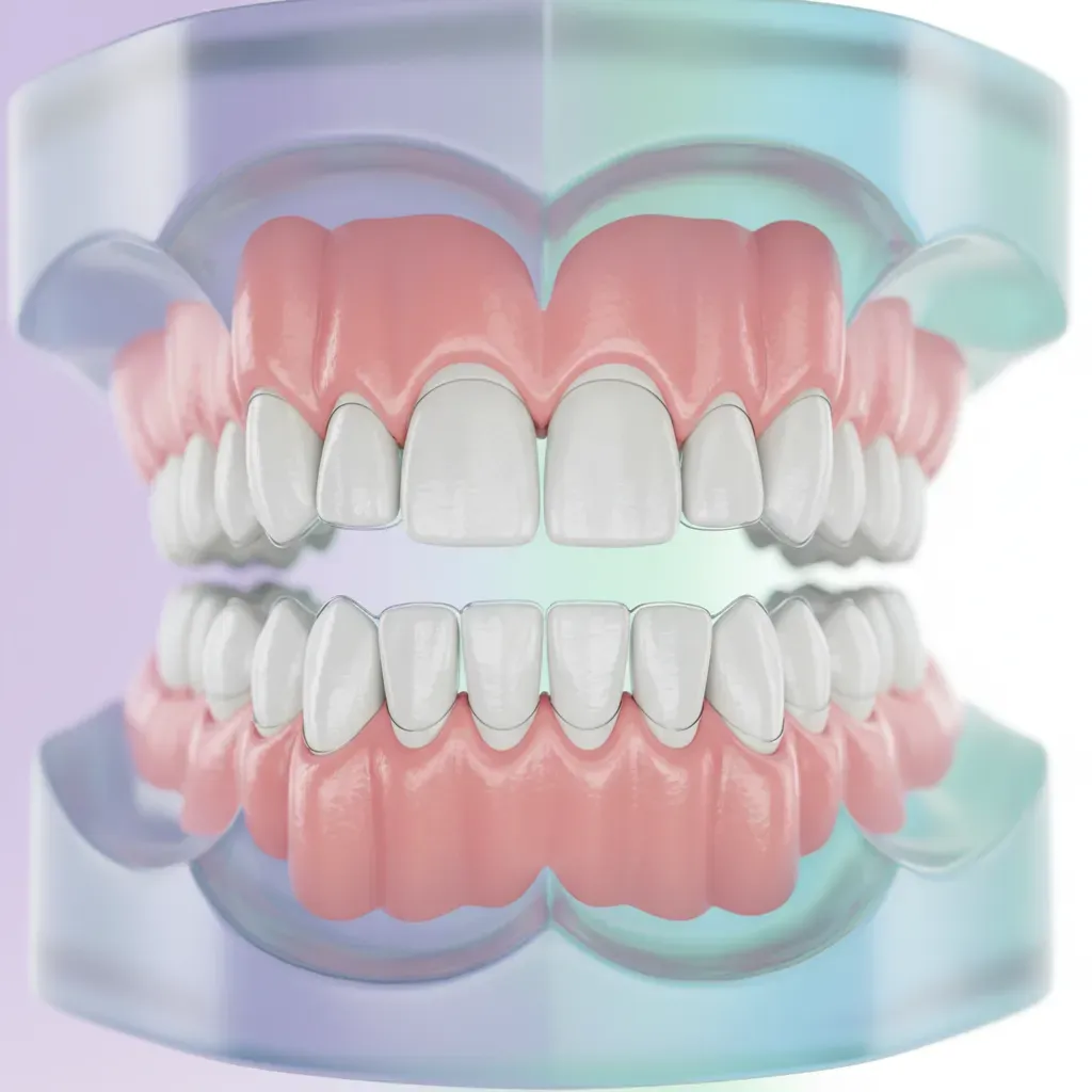 Dentiste montrant un scanner dentaire 3D pour traitement Invisalign à Bô Sourire Agdal