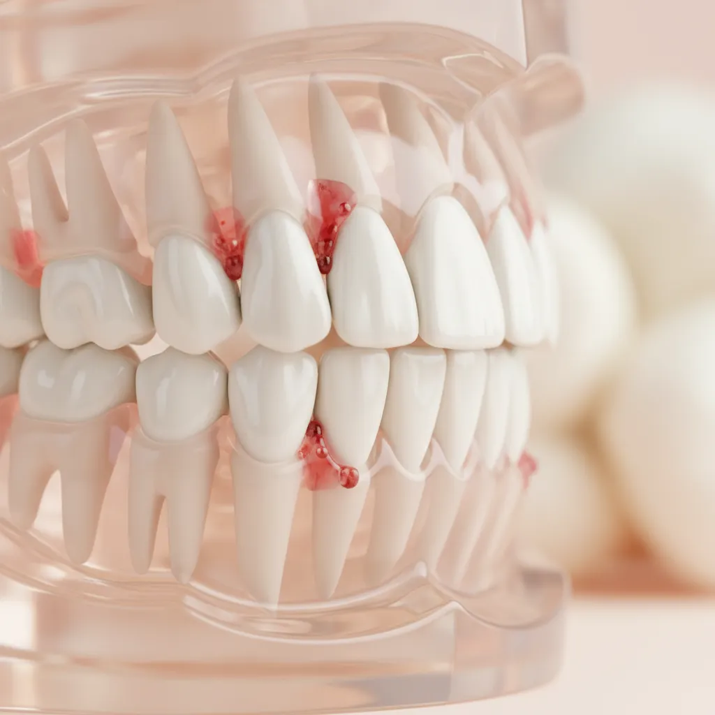 Gencives qui saignent : Causes, traitements à Bô Sourire Rabat