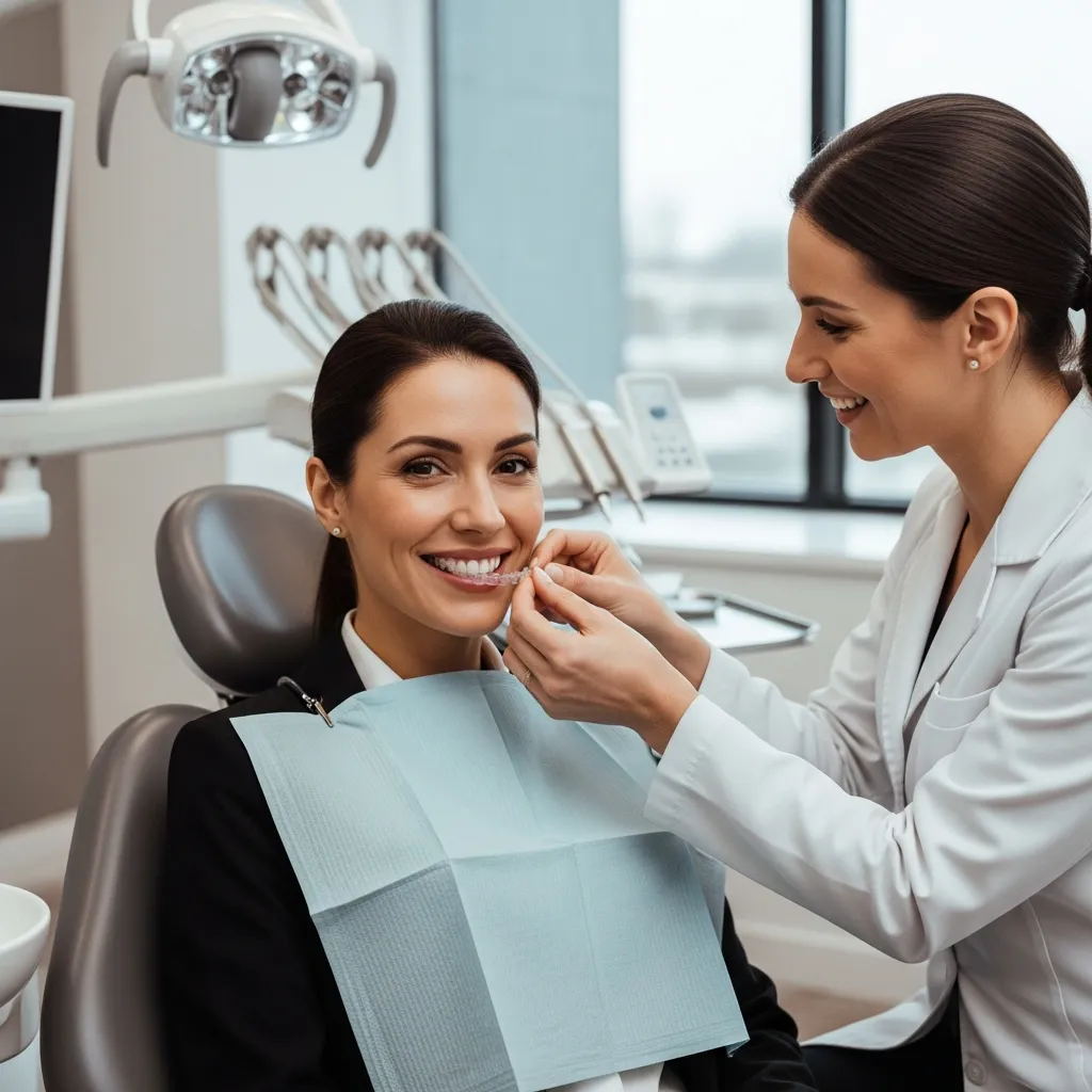 Aligneurs Invisalign transparents