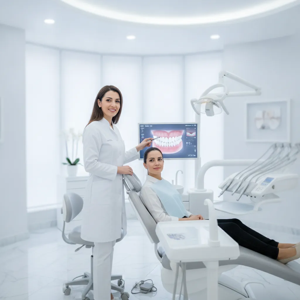 Jeune femme souriante confiante après un traitement d'orthodontie réussi au Cabinet Bô Sourire